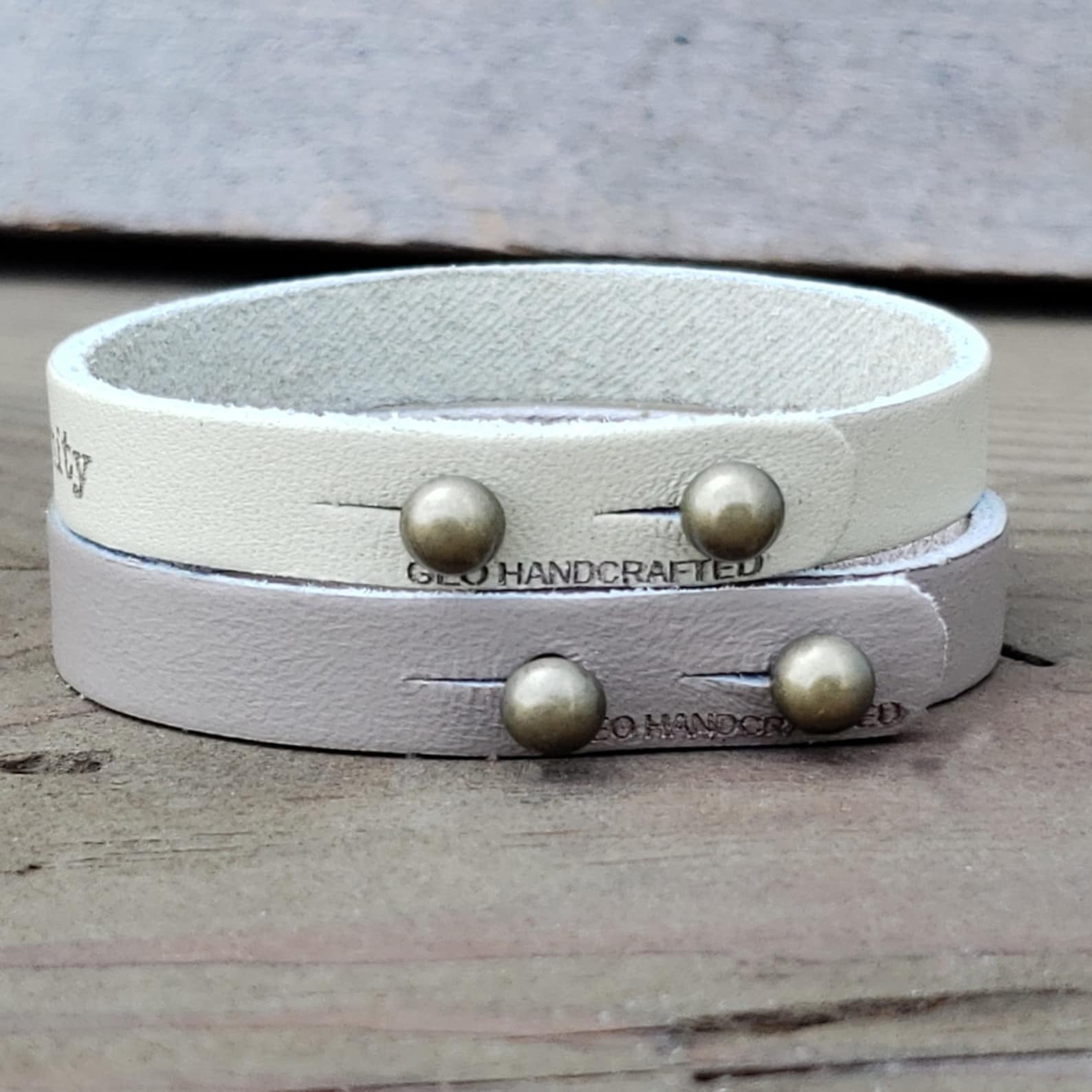 Women's Personalized Leather Bracelets Custom Engraved Etsy