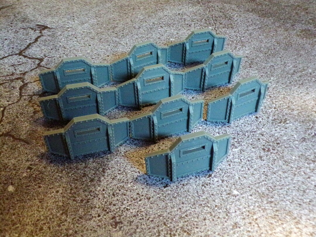 Barricade Miniature Pour Jeu Mars Attacks - Référence P227 - Marque Mantic - Occasion