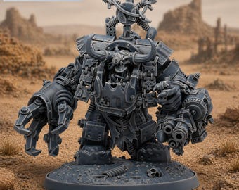 メガアーマーを装備したオークのウォーボス（非金属）塗装委託サービス