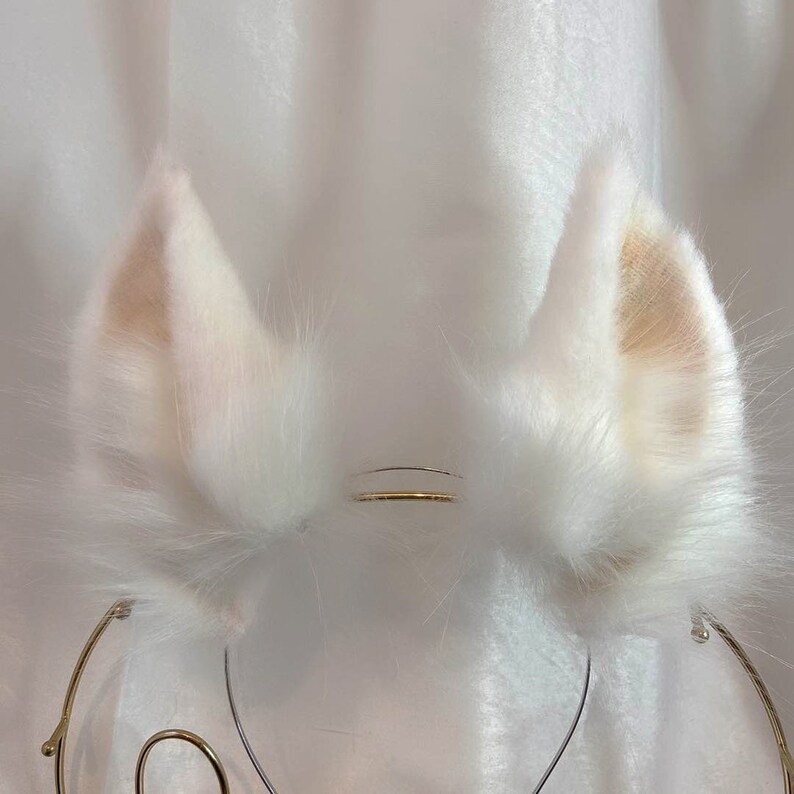 Custom Tomorrow/'s Ark-Tomorrow Platinum Ears-COSPLAY-Butt Plug-Animal Ears-Handmade-Fox Ears-Cat Ears-Christmas Gifts-Lolita-Performance