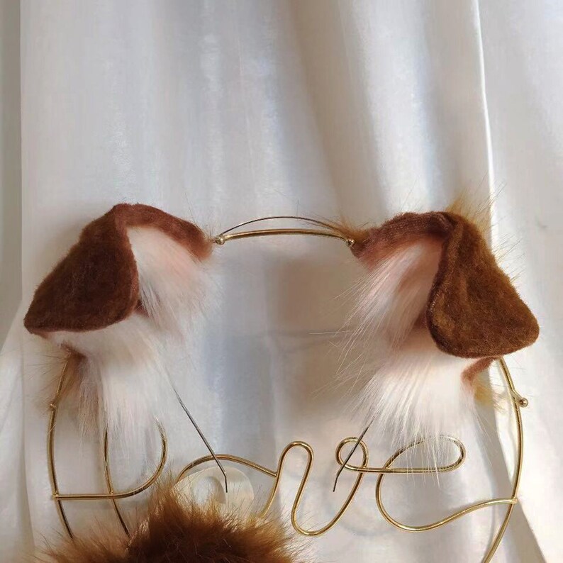 20in Shepherd Dog Tail-Dog Ears-COSPLAY-Animal Ears-Plush | Etsy