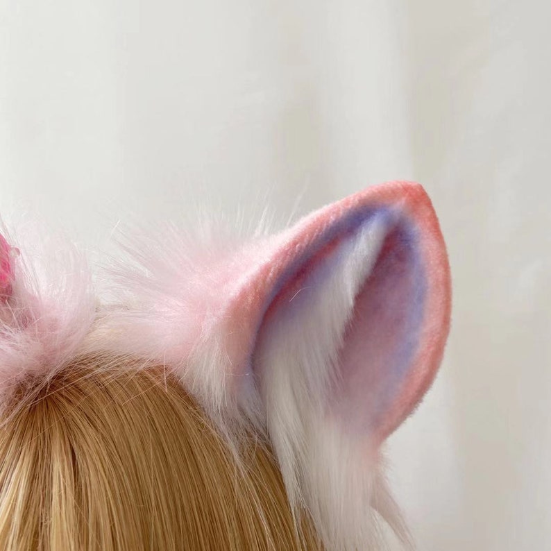 Custompink Unicorn Earscosplayfantasy Wonderlandanimal Etsy