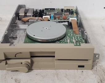 Vintage TEAC FD-55GFR 5.25" Floppy Disk Drive Beige Bezel
