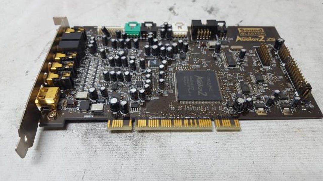 Carte Son Creative Sound Blaster Audigy 2 ZS Pour PC Portable - PCMCIA CardBus Avec Câble