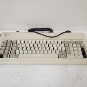 Teclado mecânico vintage IBM para computador pessoal HACF (acessório, teclas faltando)