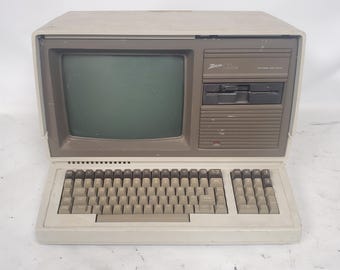 ビンテージ Zenith Data Systems ZWG-121-32 CRT コンピューターキーボードターミナル 電源なし