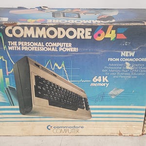 ビンテージ コモドール 64 パソコン 箱のみ HACF プロペラ Halt & Catch Fire