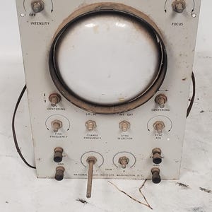 Vintage National Radio Institute Cathode Ray Tube CRT