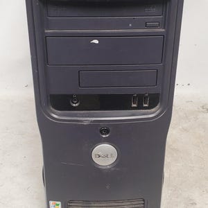 Computador Dell Dimension E310 para jogos vintage Intel Pentium 4 2,8 GHz 1 GB sem HDD