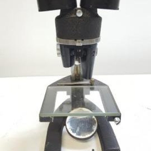 Spencer Buffalo Binocular Microscope with 3 Objectives