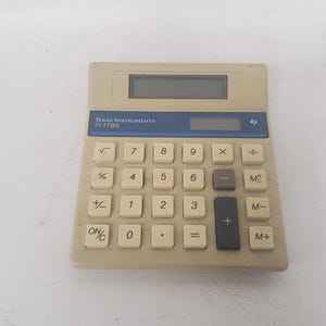 Vintage Taschenrechner TI-1795 von Texas Instruments