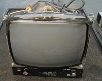 Vintage Lenco 9" CRT Monitor PMM-910
