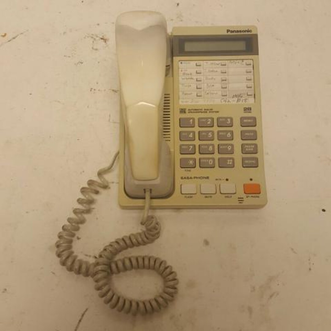 Vintage Panasonic KX-T2365 Easa-phone Speaker Phone Telephone Beige - Etsy