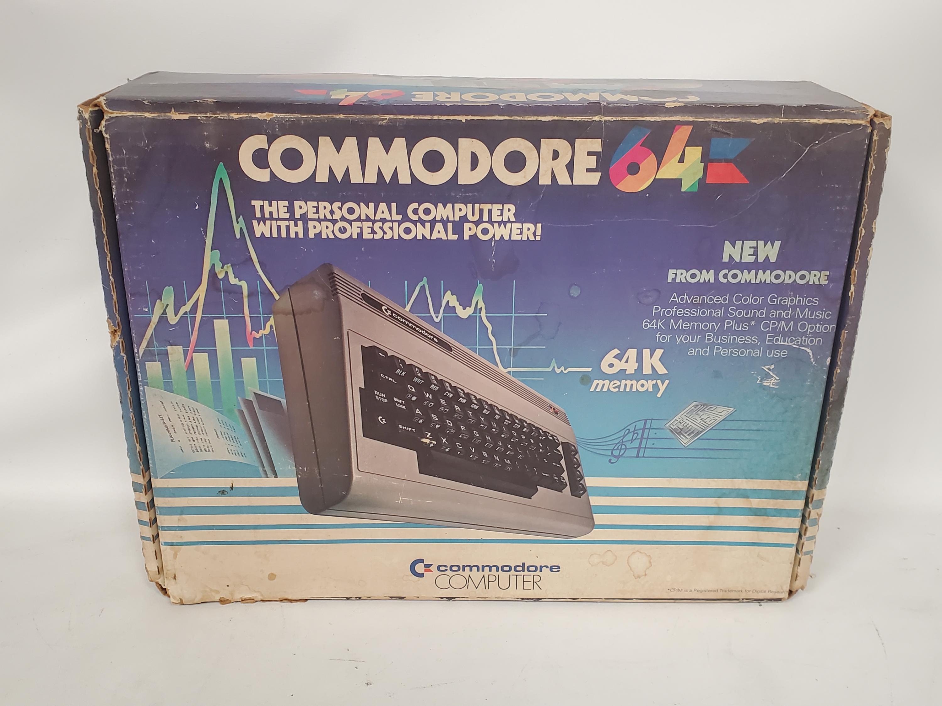 Vintage Commodore 64 Personal Computer BOX PROP ONLY Halt & Catch Fire ...