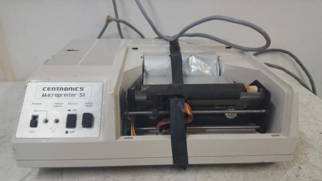 Vintage Centronics Microprinter S1 - Etsy