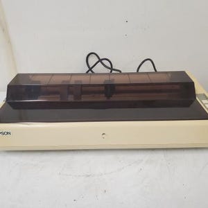 Vintage Epson MX-100 Terminal Dot Matrix Printer Halt and Catch Fire Prop HACF