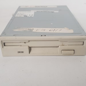 Vintage Sony MPF920-Z 3.5" Floppy Disk Drive Beige Bezel 1.44MB