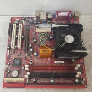 PC-chips M925ALU-moederbord met Intel SL69Z 1, GHz-processor