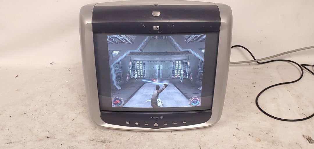 Vintage Gaming HP Pavilion Mx70 16 CRT VGA Computer Monitor 2002 Etsy