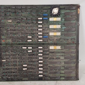 Placa de ordenador Honeywell Information Systems BF4SPU, modelo antiguo de 1978.