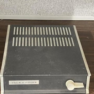 Interfone vintage TALK-A-PHONE para subestação K-LR-3 M