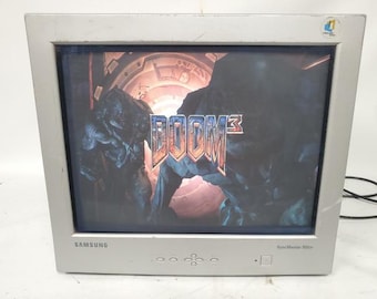 Vintage Gaming Samsung SyncMaster 955DFS AN19JSBLQ 16" CRT Computer Monitor 2004