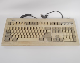 Clavier Vintage IBM Model M AZERTY FR, Mécanique Clicky, PS/2, Testé Et Nettoyé