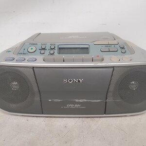 ソニー Xplod CFD-G505 CD ラジオ カセット レコーダー ラジカセ