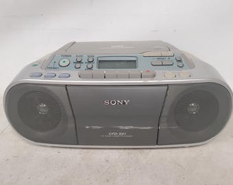 Vintage Sony CFD-S01 CD Radio Cassette Recorder Player Boombox