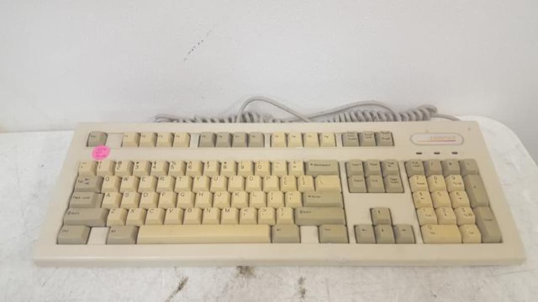 Vintage Compaq Model III Enhanced Computer Keyboard - Etsy