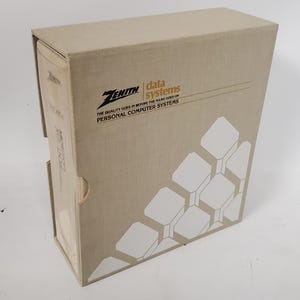 Vintage Zenith Data Systems MS-DOS versie 2 beginnershandleiding 595-3273-01 1984