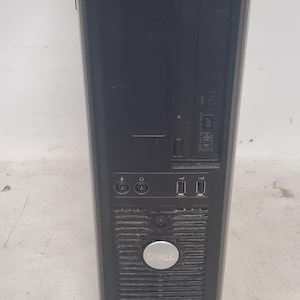 Computador Dell OptiPlex 745 para jogos vintage Intel Core 2 1,86 GHz 2 GB sem HDD