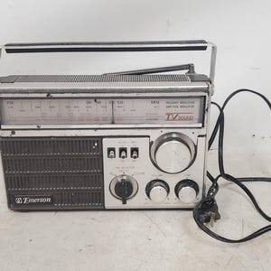 Vintage Emerson PM 3915 AM/FM  TVSound Radio