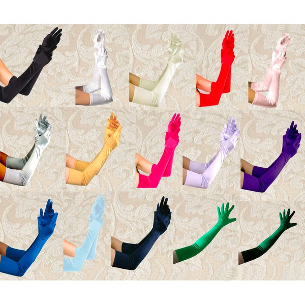 White Wedding Gloves Etsy