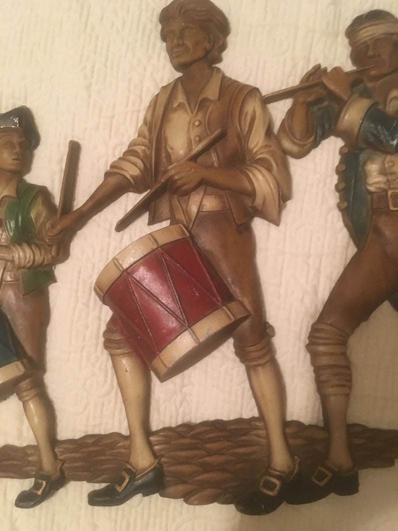 Vintage Sexton American Revolutionary War Drummer Patriot