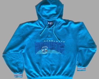 charlotte hornets pullover starter jacket