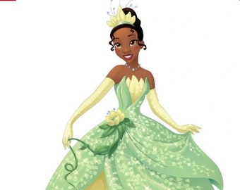 Disfraz De Tiana Disney Etsy