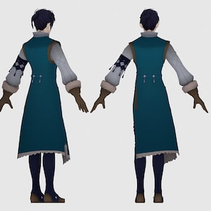 Fire Emblem Felix Jacket Sewing Pattern PDF  ONE SIZE