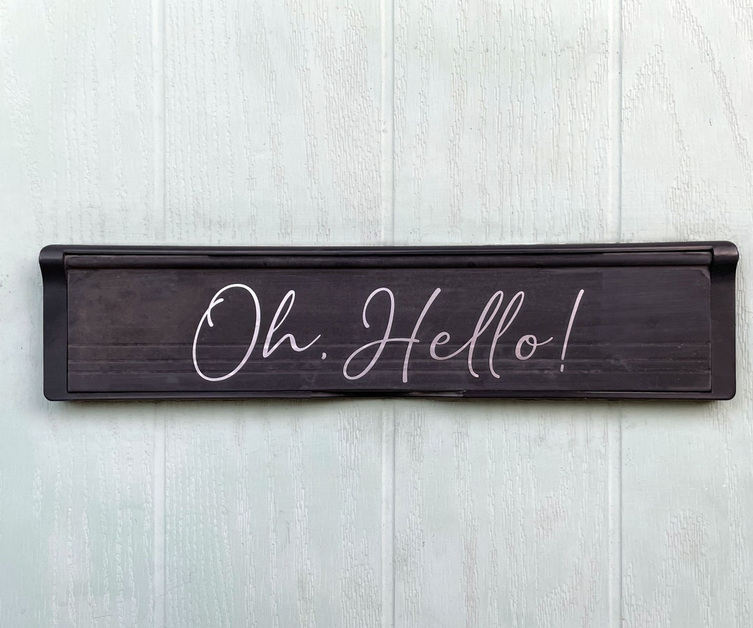 Letterbox Decals Letterbox Sticker Vinyl Decal for Front Etsy