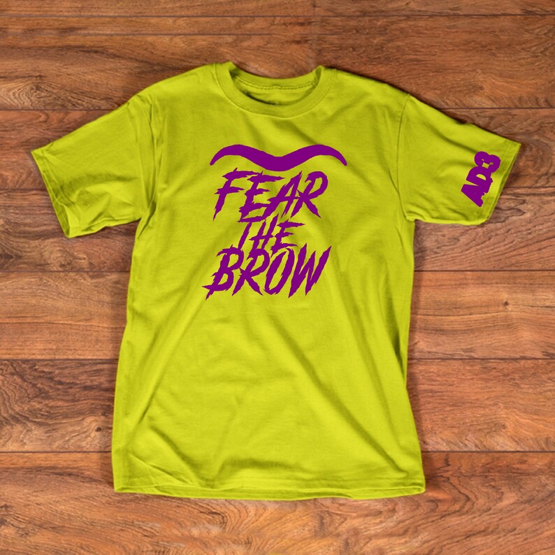 anthony davis fear the brow shirt