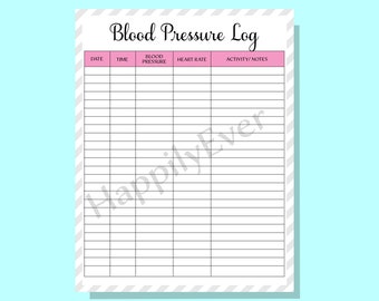 blood pressure spreadsheet for numbers blood pressure spreadsheet for numbers