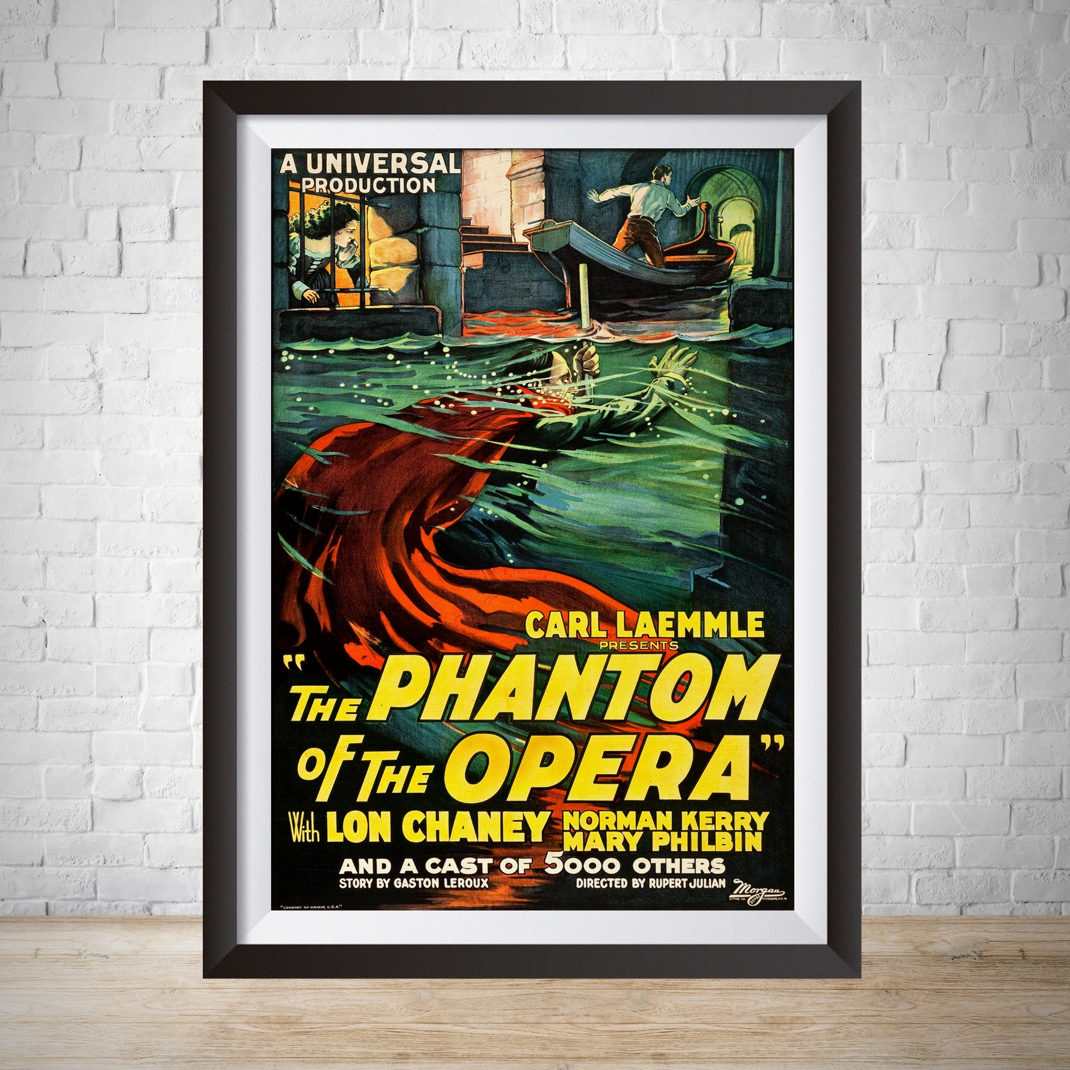 Phantom Of The Opera 1925 Poster