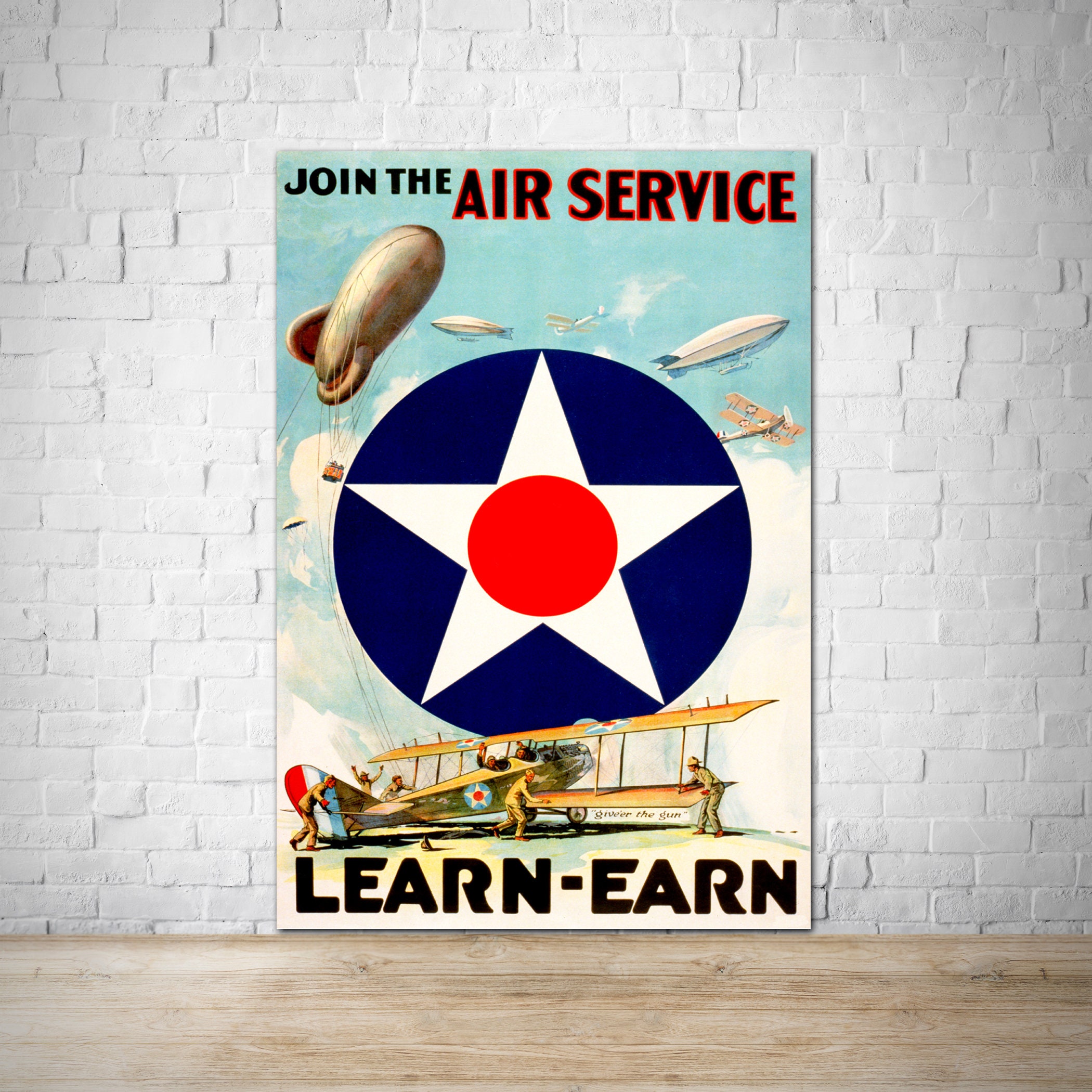 Vintage Military Poster