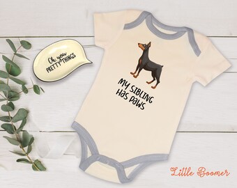 doberman onesie