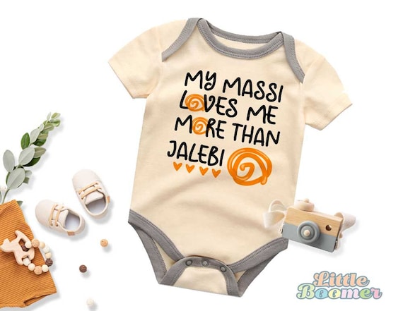 Massi Onesies® Funny Indian Baby Gift Aunt Baby Bodysuit - Etsy Sweden Massi Onesies® Funny Indian Baby Gift Aunt Baby Bodysuit - Etsy Sweden