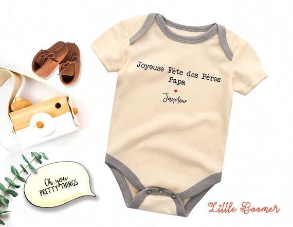 Joyeuse Fête Des Pères Papa, French Baby Onesies®, Happy Father's