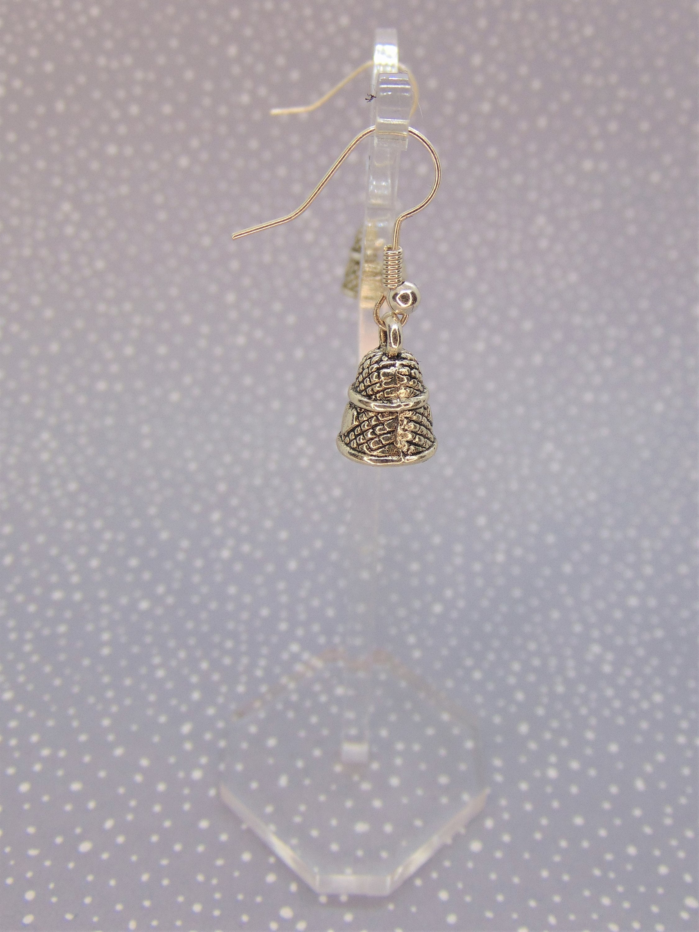 Thimble Earrings Sewing Jewellery Thimble Jewellery Sewing Etsy.de