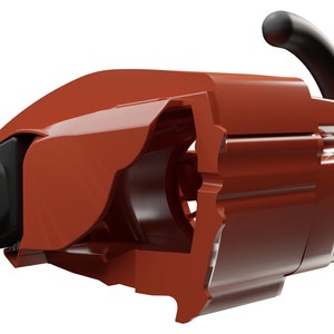El Jefe | Chainsaw Body + Accessories | STL | UPDATE | New Engine Plate!