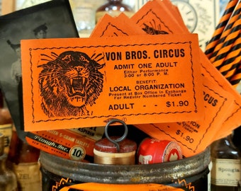 Von Bros. Circus Tickets