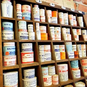 Vintage Apothecary Label Collection